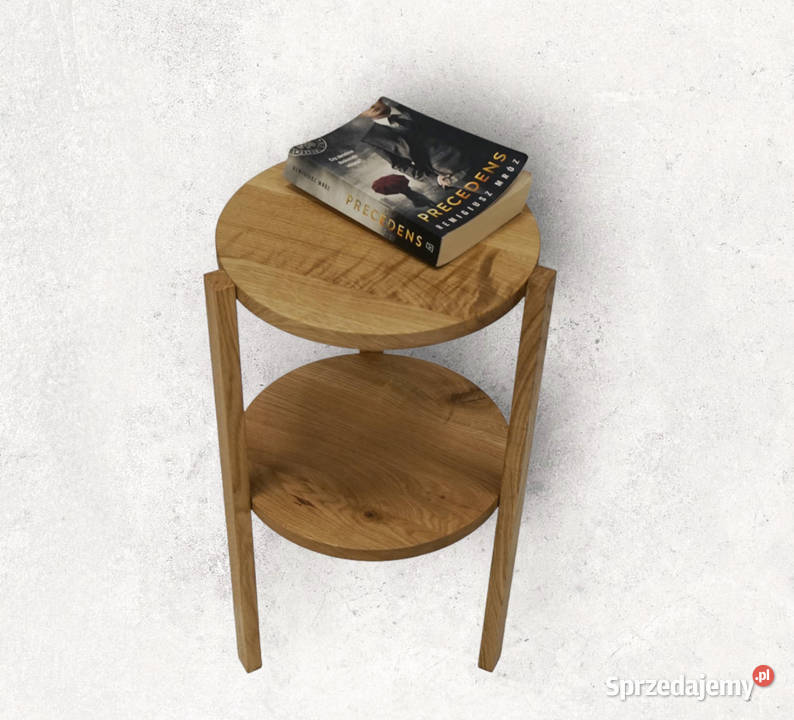 Drewniany stolik pomocniczy Janczowa