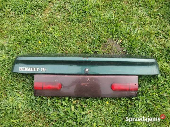 klapa bagażnika Renault 19 Karmann cabrio kabrio małopolskie Kraków