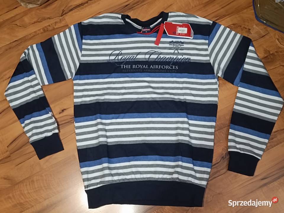 Bluza męska NOWA w paski XL Kraków