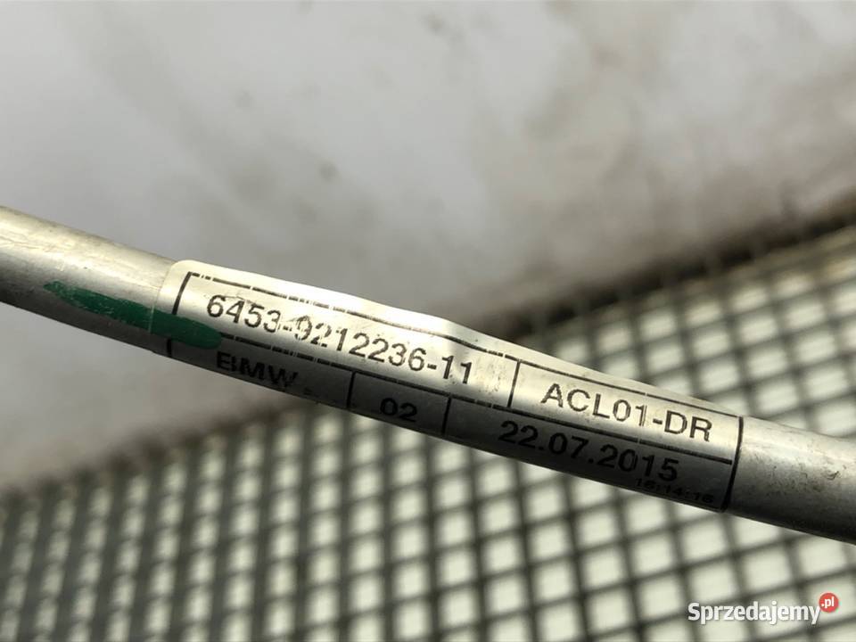 RURKA KLIMATYZACJI BMW F30 9212236 20 245 1118 sprzedam