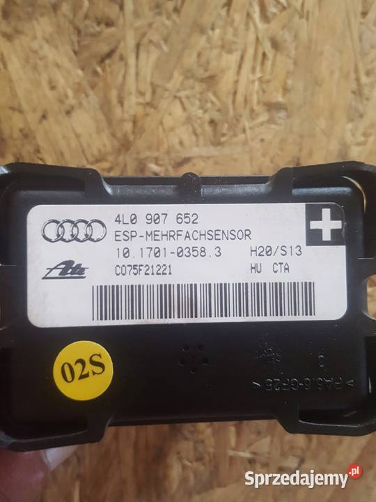 CZUJNIK PRZYSPIESZENIA ESP AUDI Q7 4L0907652 Przystajń sprzedam