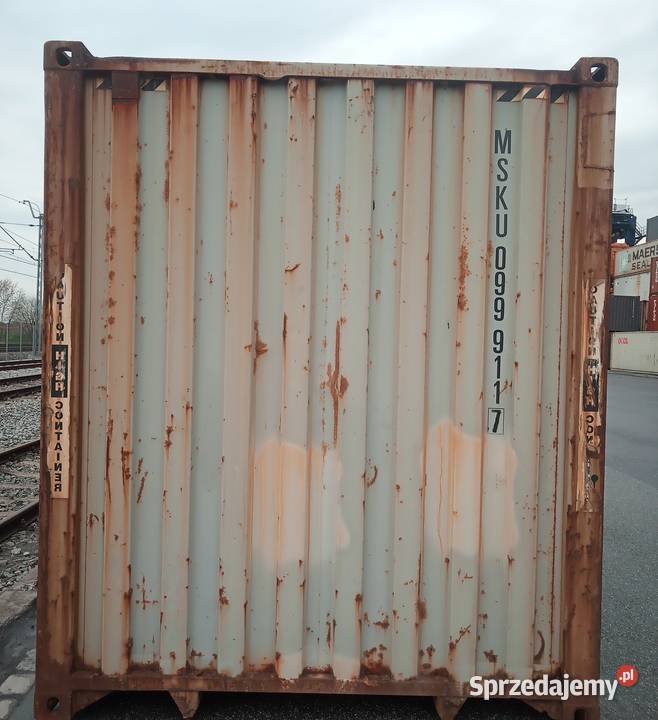 Morski magazynowany kontener magazynowy 12m40HC Wrocław