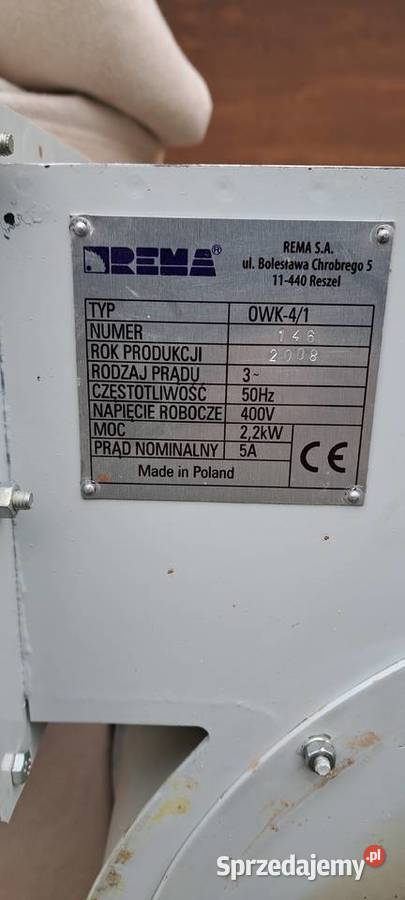 Odciąg Trocin REMA Kalinówka