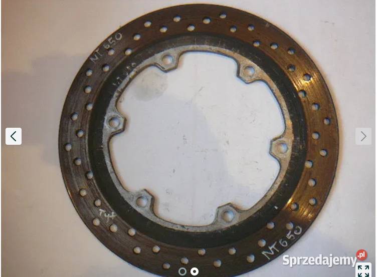 Tarcza Hamulcowa tył Honda NT 650 NTV 650 Ostrów Wielkopolski