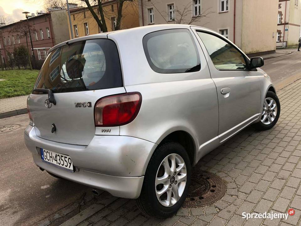 TOYOTA YARIS 13 LPG 2002 KLIMA ITP Gdańsk