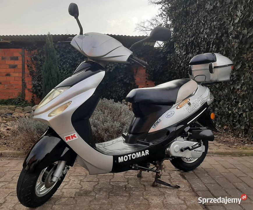 Ładny skuter Motomar Vision 50 4t 2008r 1wł 1717 Tuczno