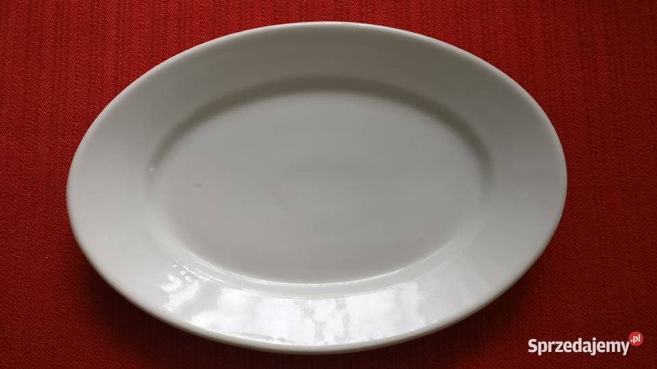 Półmisek sygnowany orłem Porcelana i szkło Myszków