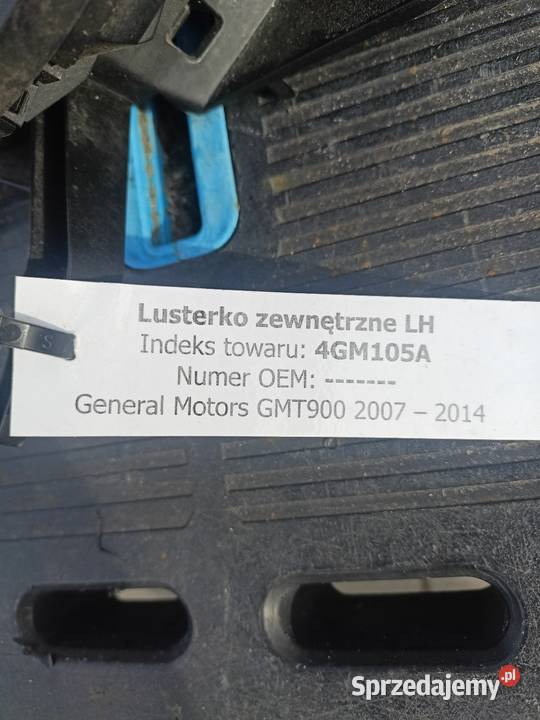 Lusterko lewe chevrolet suburban 2007 14 Chrzanów