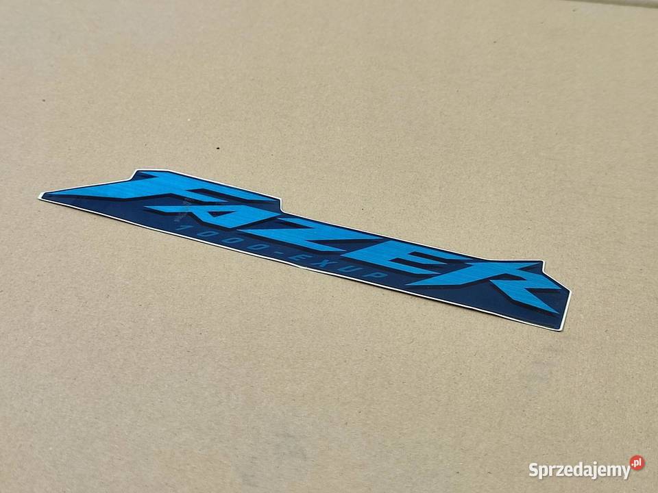 NAKLEJKA FAZER NA LEWY BOCZEK YAMAHA FZS1000 Akcesoria samochodowe