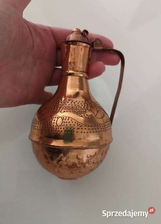 dzbanek miedziany vintage Albania kujawsko-pomorskie