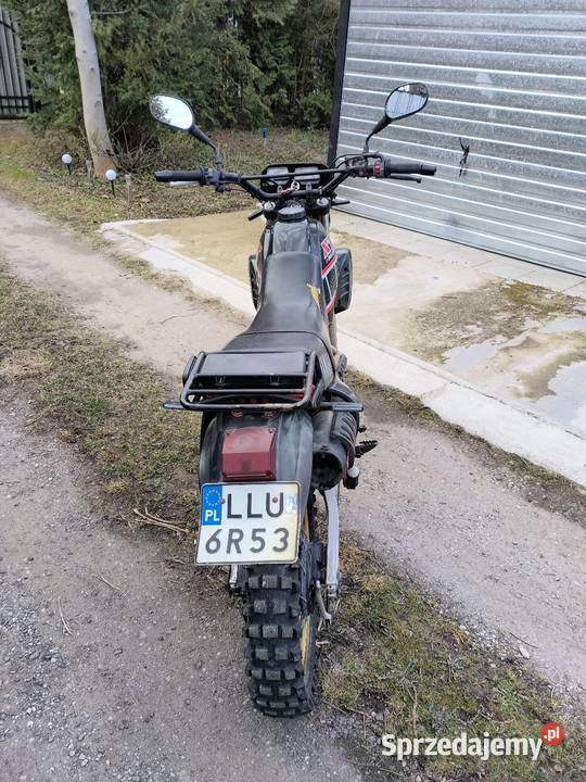 Yamaha XT600 na chodzie z papierami do 14400km Halinów