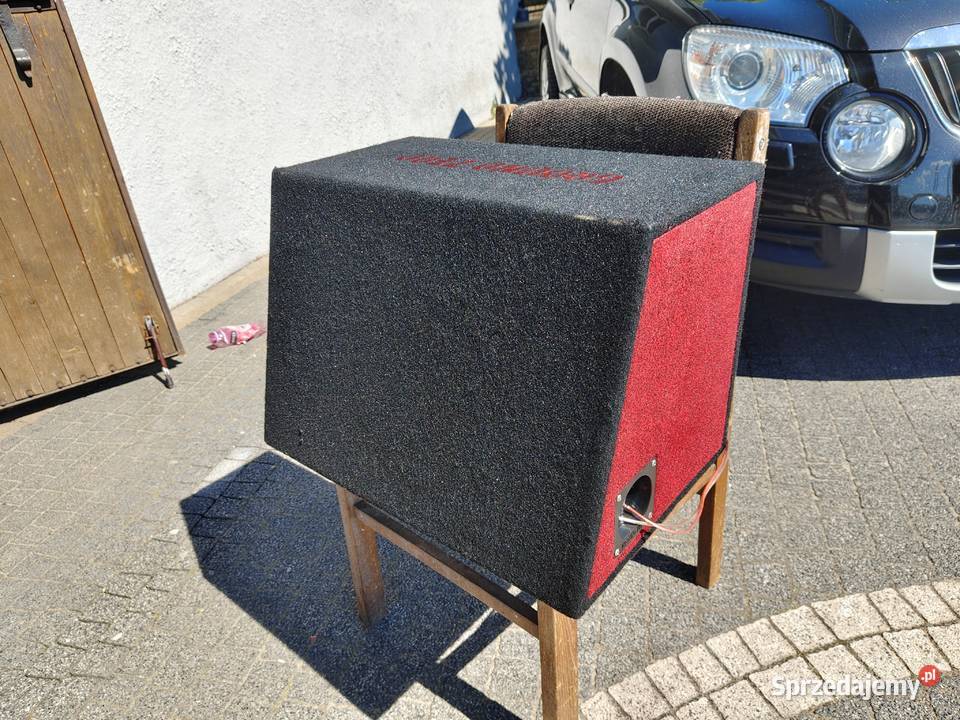 Skrzynia basowa bassowa subwoofer Ground Zero Głośniki Niegowonice