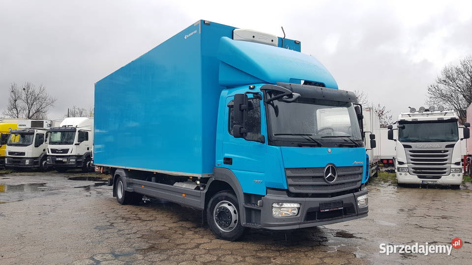 MERCEDES ATEGO 1527 4x2 EURO6 KONTENER IZOTERMA nie śląskie Częstochowa