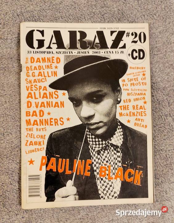 Garaż 20 2003 Fanzine punk oi hc reggae ska