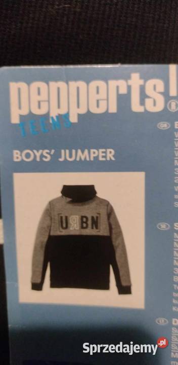 BLUZA MŁODZIEŻOWA PEPPERTS NOWA rozmiar 170 Legionowo