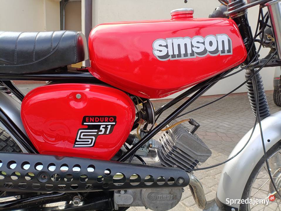 Simson S51 Enduro 1988r Ducati Energia Sieradz