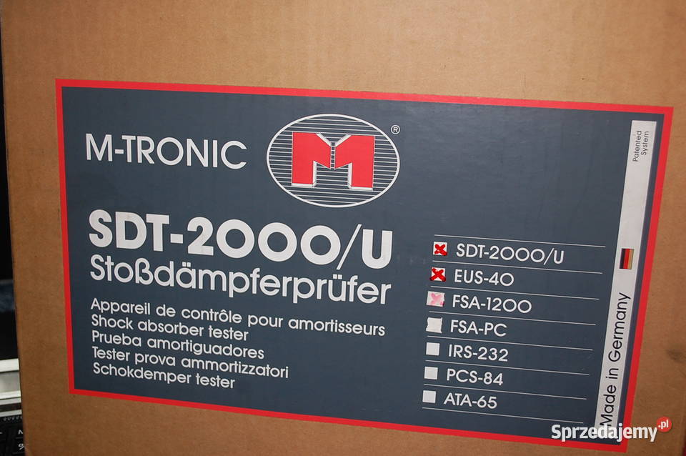 Tester amortyzatorów MTronic SDT2000 sprzedam