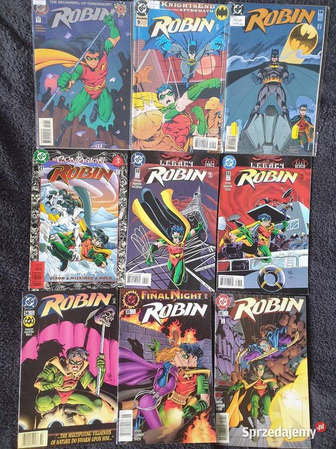 Robin zestaw 56 oryginalnych komiksów DC USA Gdynia