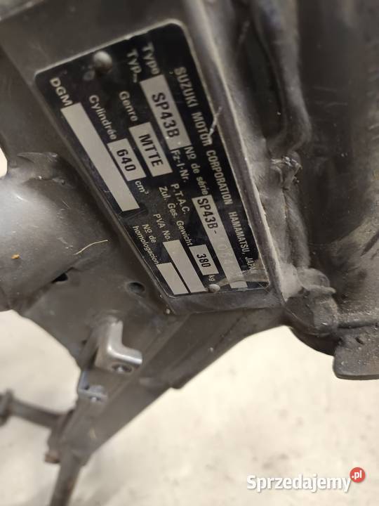 Rama Suzuki dr 650 RSE sprzedam