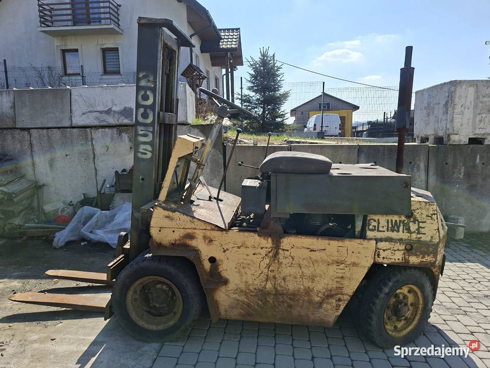 Wózek widłowy GPW Gliwce 2005S sprawny w Wózki widłowe Kraków sprzedam