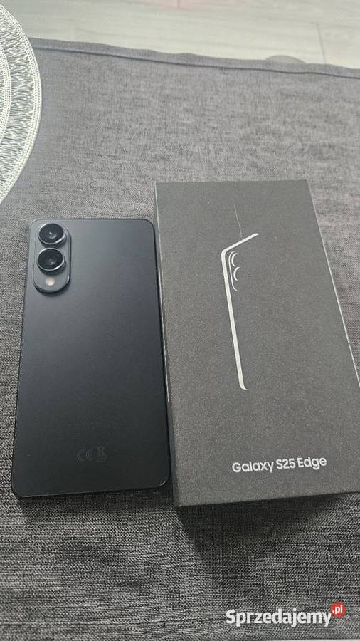 Samsung Galaxy s25 Edge 256gb Black Nowy Wrocław