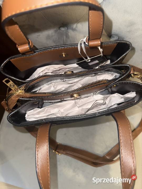 Torebka damska SANMORRIS brązowa elegancka nowa Tarnowskie Góry