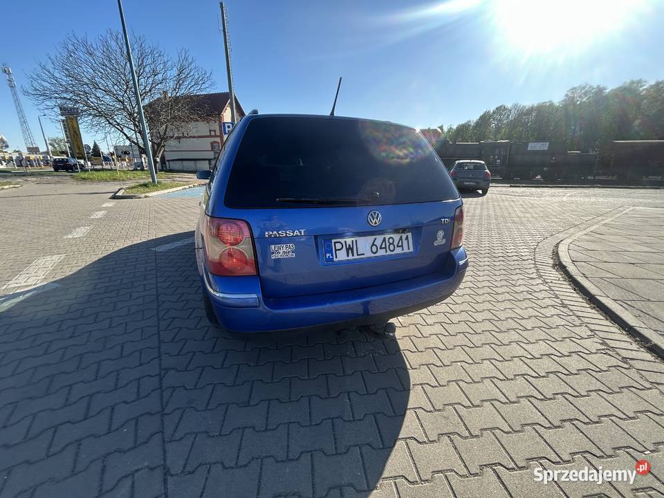 Volkswagen Passat 19 TDI 130 Rok produkcji 2001 wielkopolskie