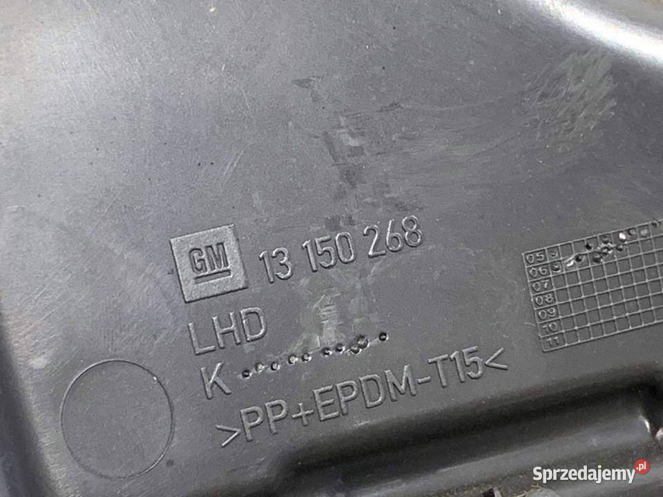 SCHOWEK PASAŻERA OPEL ZAFIRA B Hatchback 0519 podkarpackie