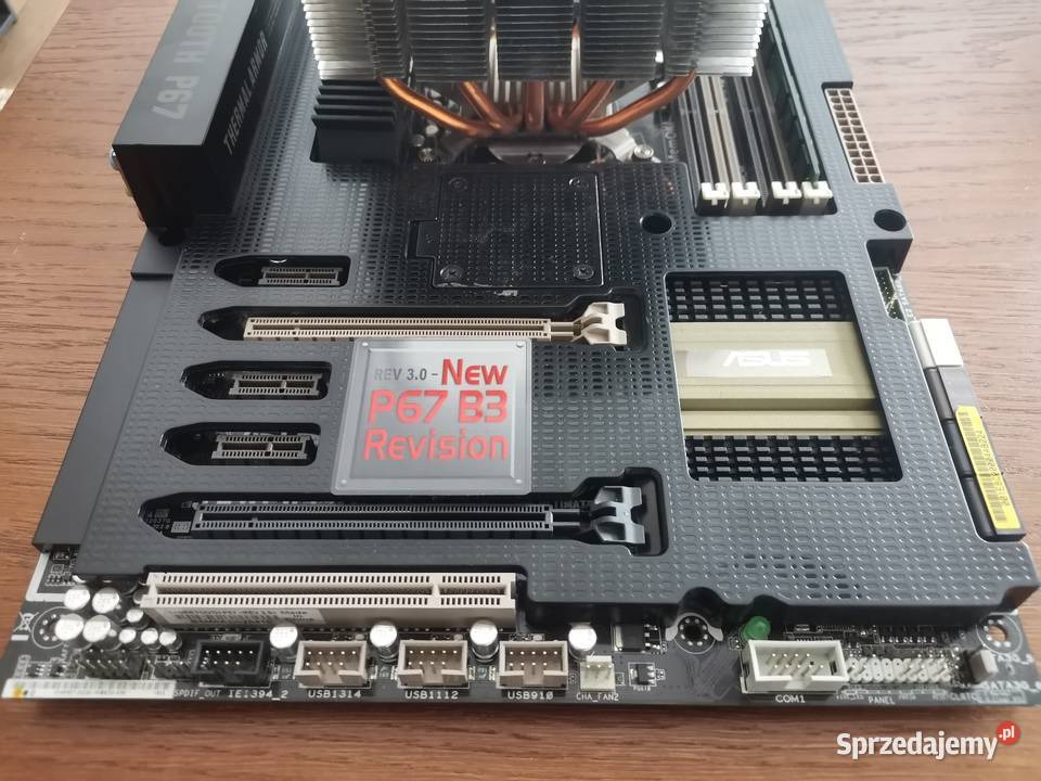 Płyta Główna ASUS Sabertooth P67 B3 z procesorem Lublin