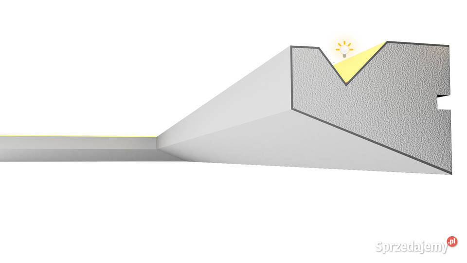 gzyms oświetleniowy listwy led sztukateria SGL1 Kraków