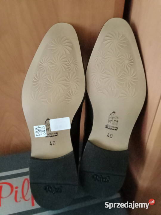 Półbuty skórzane wizytoweczarne skóra Półbuty Łódź sprzedam