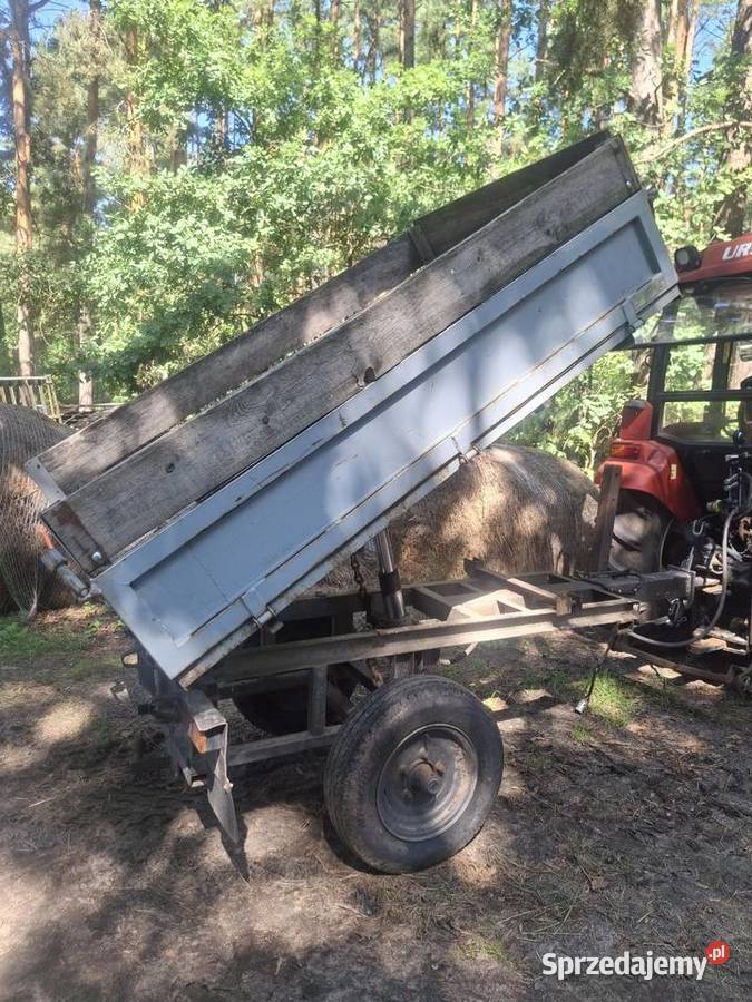 Przyczepa minitraktorek wywrotka 3stronny kiper Krosno Odrzańskie