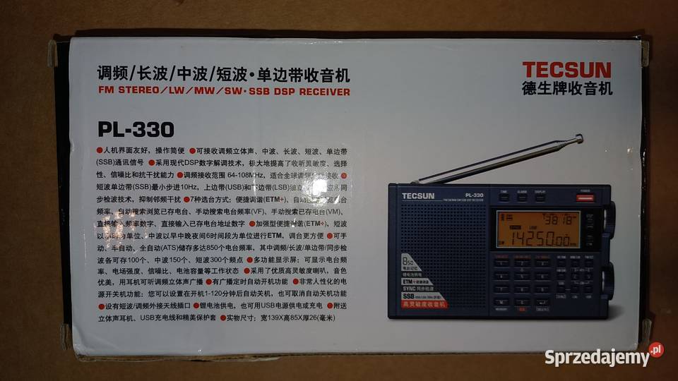 TECSUN 330 Globalny odbiornik radiowy Warszawa