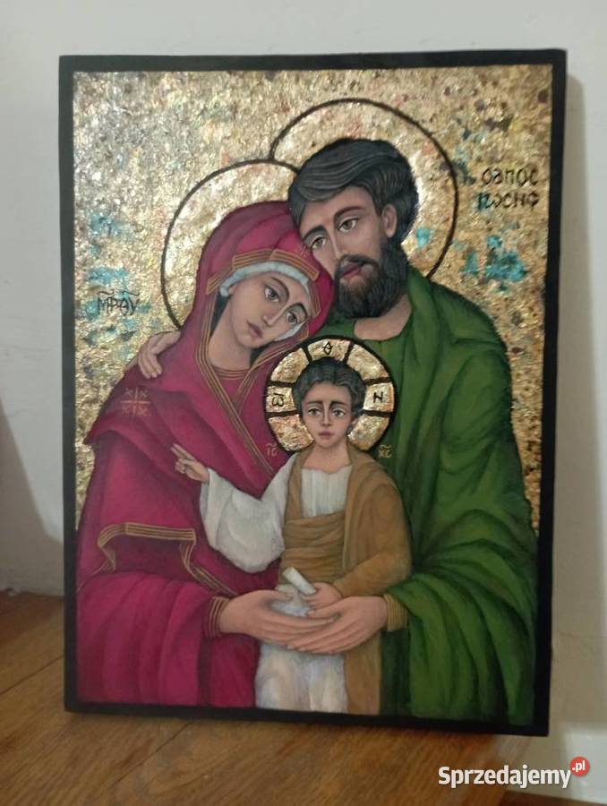 Ikona Święta Rodzina pisana Kazimierz Dolny