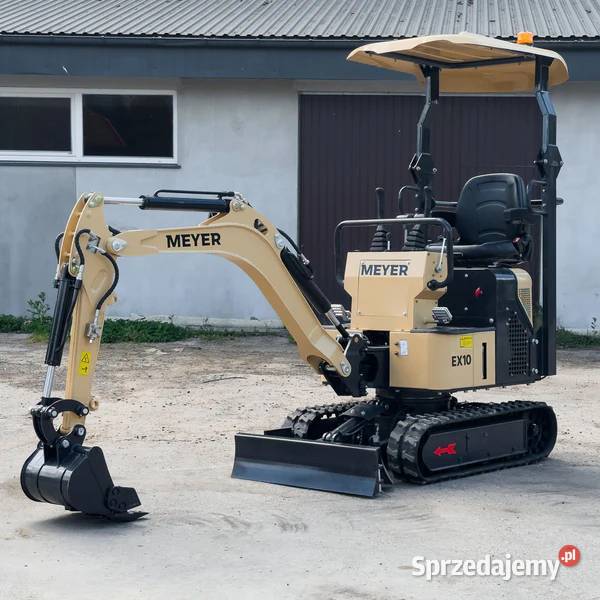 NOWA Minikoparka Meyer EX10 BS 135 Łyżka Rok produkcji 2025 Koparki Nowy Wiśnicz