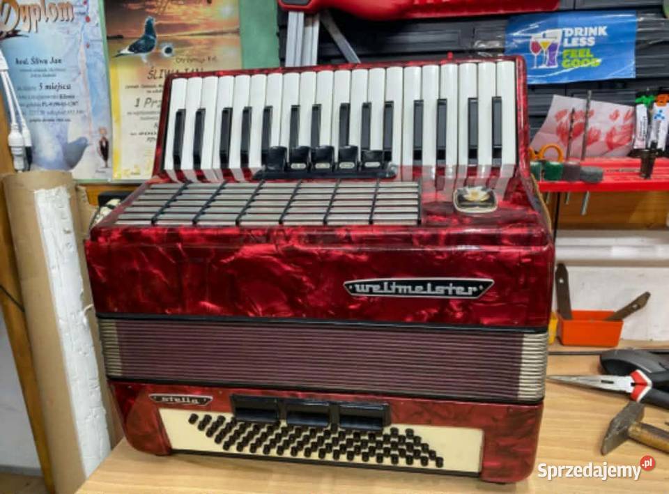 Akordeon Weltmeister Stella 80 w super stanie Limanowa sprzedam