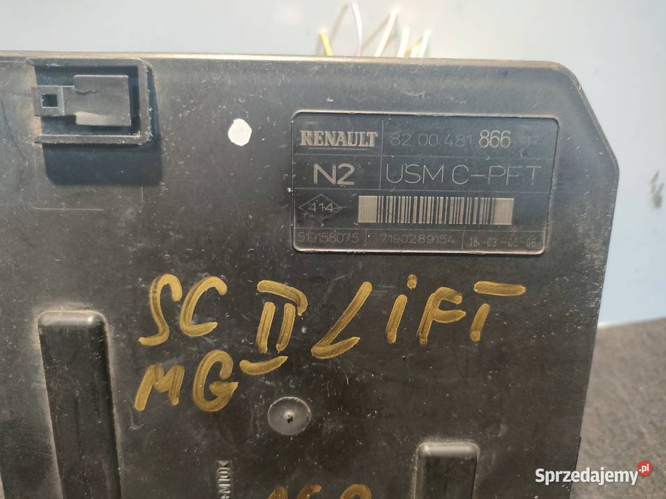 Scenic II Megane II lift moduł upc usm osobowe Swarzędz