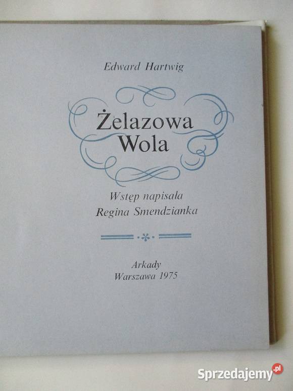 Żelazowa Wola EHartwig 1975 sztuka muzyka Łódź sprzedam