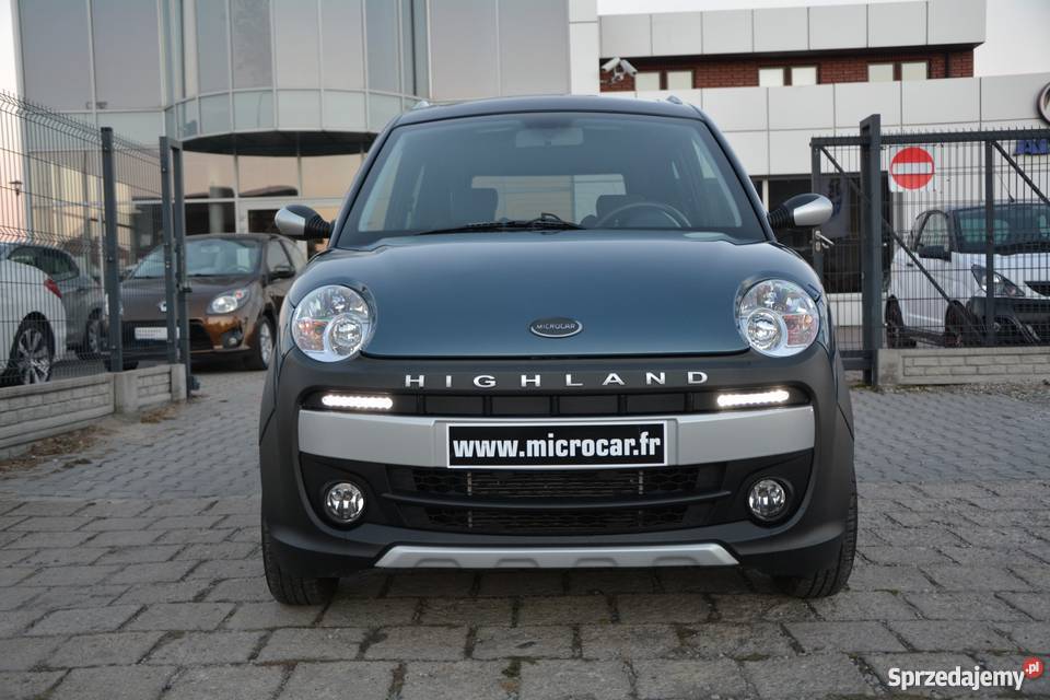 Microcar MGO III HIGHLAND 2014r L6e AM centralny zamek wielkopolskie Koźmin Wielkopolski