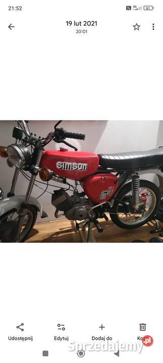 Simson s 51 1982 Oleśnica