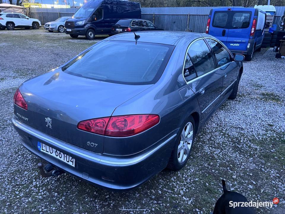 Peugeot 607 30v6 LPG 2008r serwisowany w ASO Warszawa