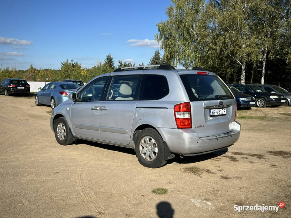 Kia Carnival 29 Diesel 185 2007r W Automacie Rok produkcji 2007 Warszawa