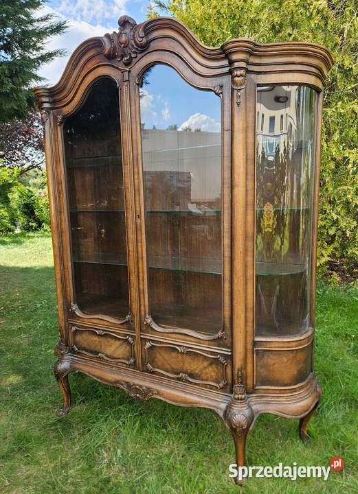 Duża witryna w stylu chippendale 9250 Szczecin sprzedam