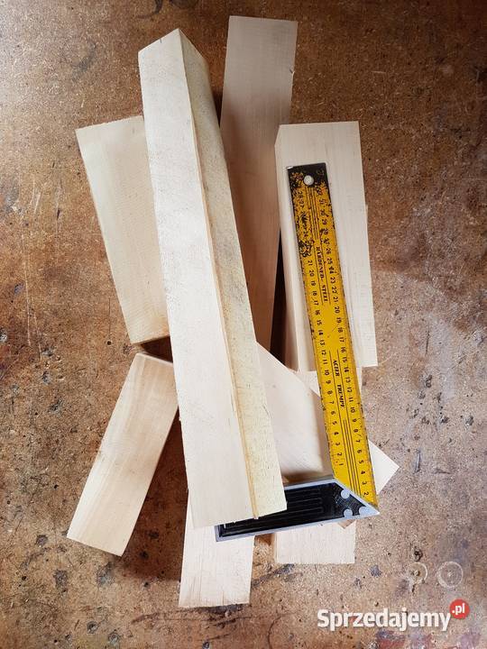 Klocki lipowe do rzeźbienia na zestaw 20 lipa łódzkie Łódź sprzedam