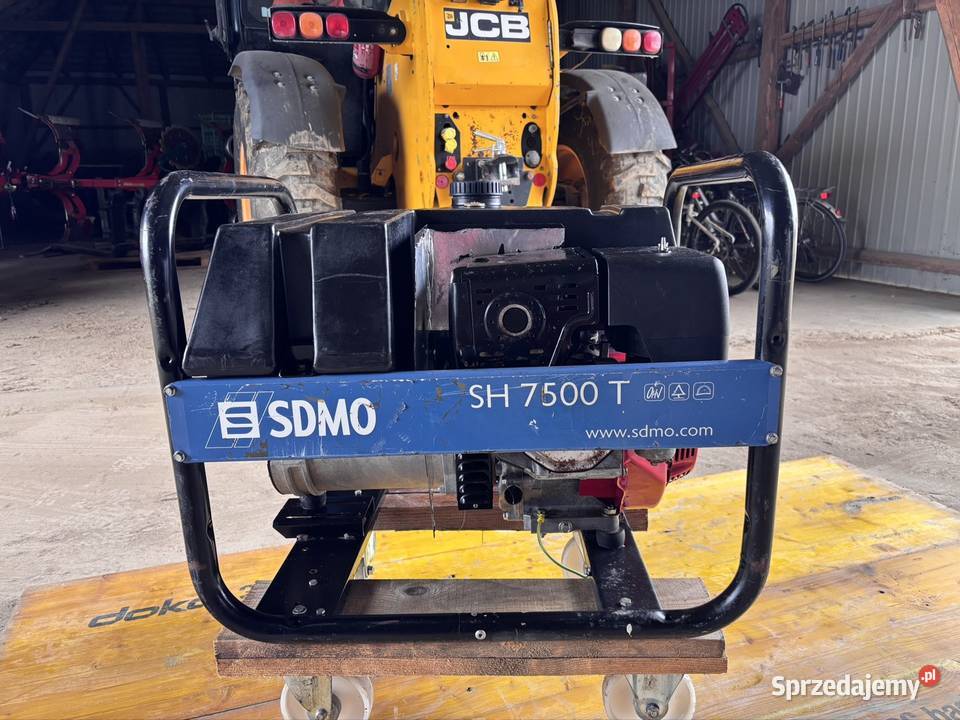 Agregat prądotwórczy 3fazowy SDMO 7500T Honda Miechów