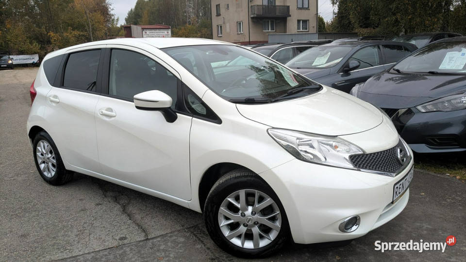 Nissan Note 12iZAREJESTROWANYBezwypadkowy