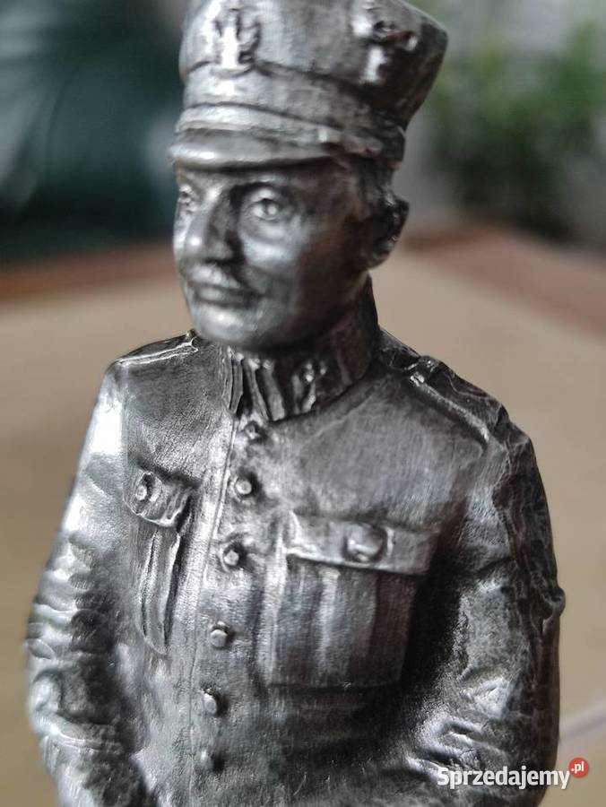 Statuetka majora Stanisława Taczaka metal Unikt