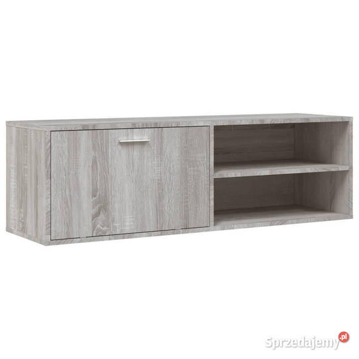 Szafka pod TV szary dąb sonoma 120x34x37