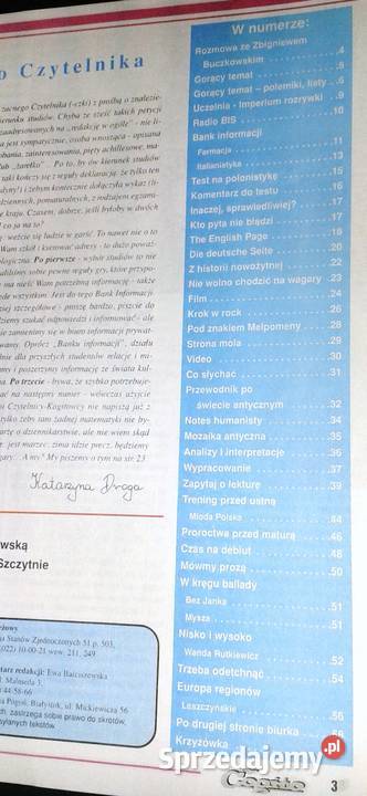 Cogito 5 45 18 marca 1996 lubelskie Chełm