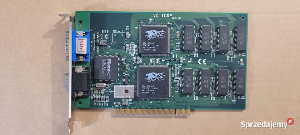 VooDoo 1 karta graficzna akcelerator retro pci Opoczno